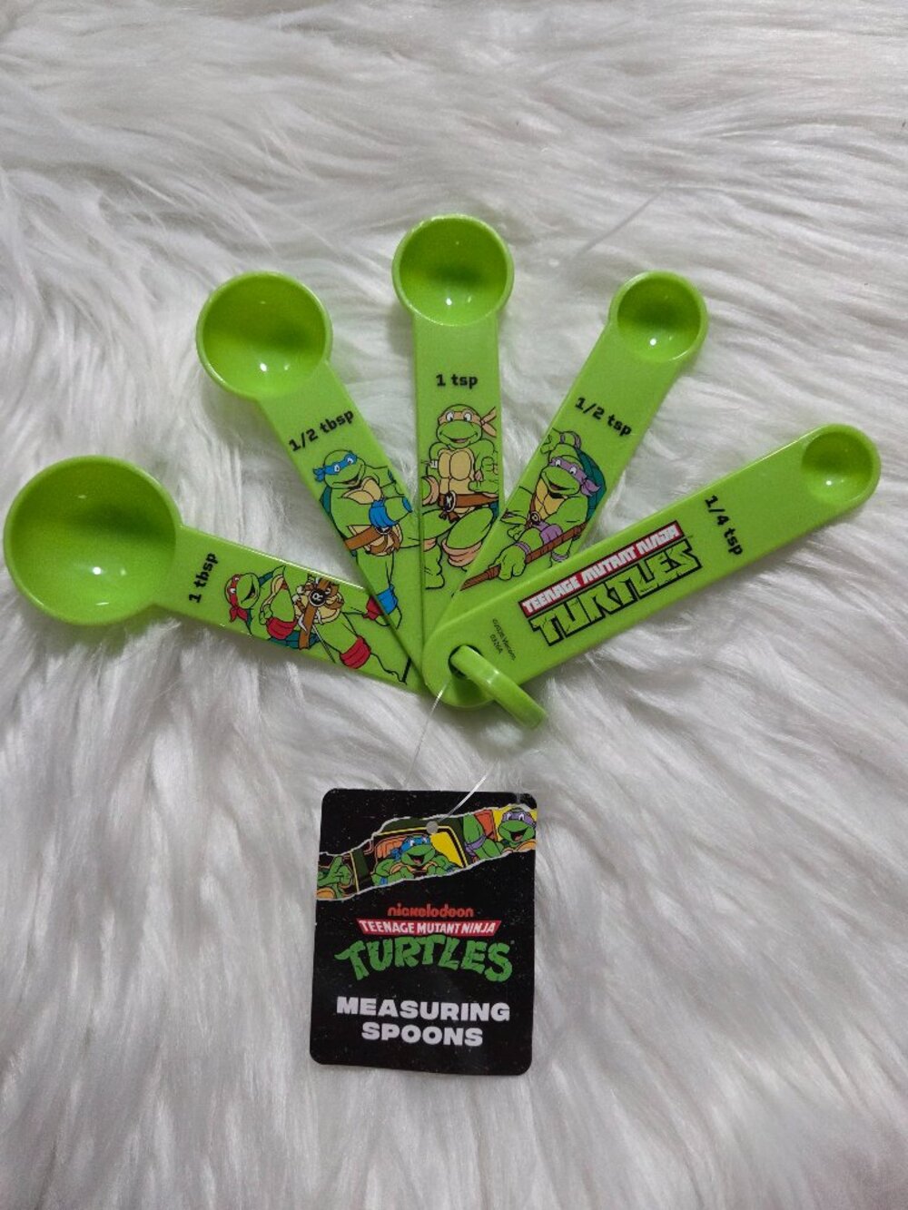 Teenage Mutant Ninja Turtles TMNT Measuring Spoon Set